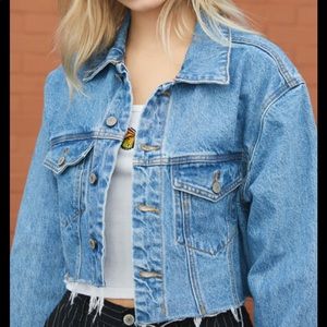 John Gault Cropped Denim Jacket